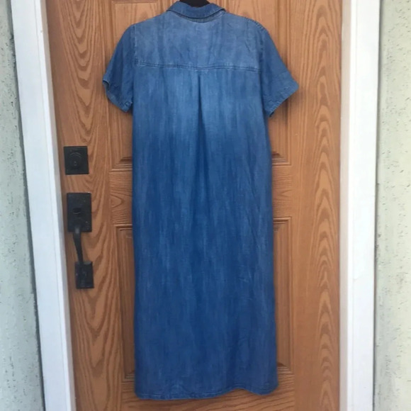 NEW‎ Anthropologie cloth & stone chambray midi - Picture 5 of 6